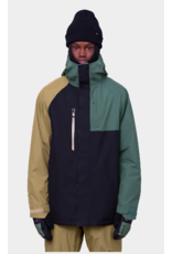 686 Men's Gore-Tex Core Shell Jacket Cypress Sage Colorblock 2025