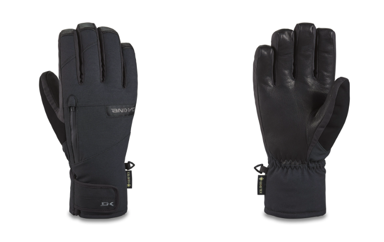Dakine Men's Leather Titan Gore-Tex Short Gloves Carbon 2025