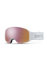 SMITH Smith 4D Mag S White Chunky Knit Goggles with ChromaPop Everyday Rose Gold Mirror+ChromaPop Storm Rose Flash Lens 2025