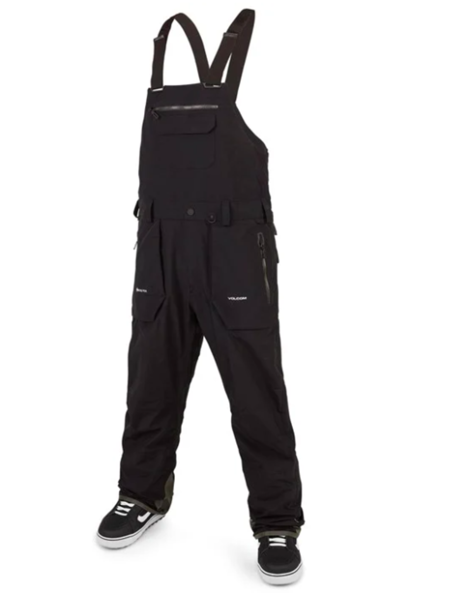Volcom Men's Rain Gore-Tex Bib Overall Pants Black 2025