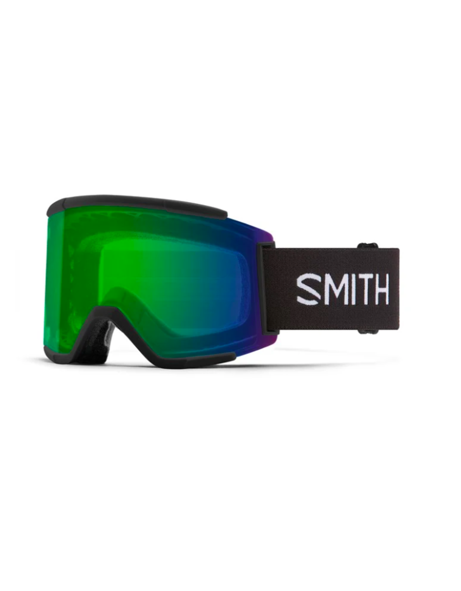 SMITH Smith Squad XL Black Goggles with ChromaPop Everyday Green Mirror+ChromaPop Storm Rose Flash Lens 2025