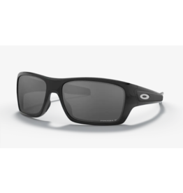 Oakley Turbine Matte Black Sunglasses with Prizm Grey Polarized Lens
