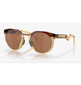 Oakley HSTN Dark Amber/Light Curry Sunglasses with Prizm Tungsten Lens