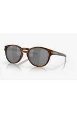 Oakley Latch Matte Brown Tortoise Sunglasses with Prizm Black Lens