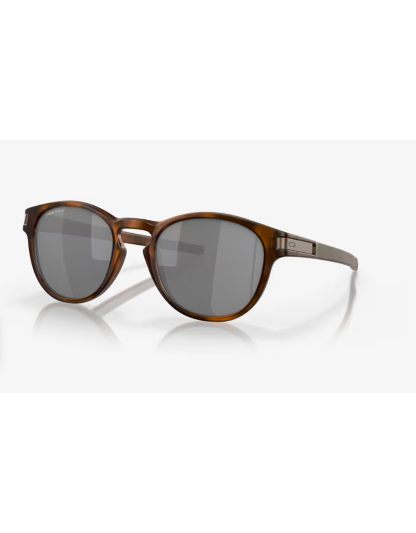 Oakley Latch Matte Brown Tortoise Sunglasses with Prizm Black Lens
