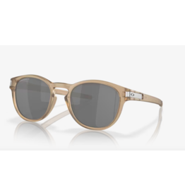 Oakley Latch Matte Sepia Sunglasses with Prizm Black Polarized Lens
