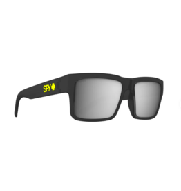 SPY OPTICS Spy Montana Matte Translucent Black Sunglasses with Happy Bronze Platinum Mirror Lens