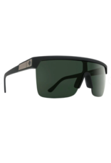 SPY OPTICS Spy Flynn 5050 Soft Matte Black Sunglasses with Happy Gray Green Lens