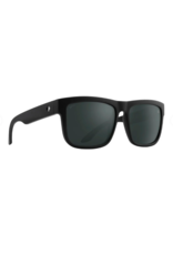 SPY OPTICS Spy Discord Soft Matte Black Sunglasses with Happy Boost Polarized Black Mirror Lens