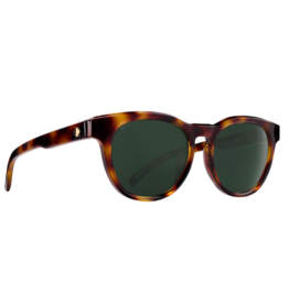 SPY OPTICS Spy Cedro Honey Tort Sunglasses with Happy Gray Green Polarized Lens