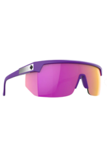 SPY OPTICS Spy Super Flynn ANSI Matte Purple Sunglasses with Happy Gray Green Pink Mirror Lens