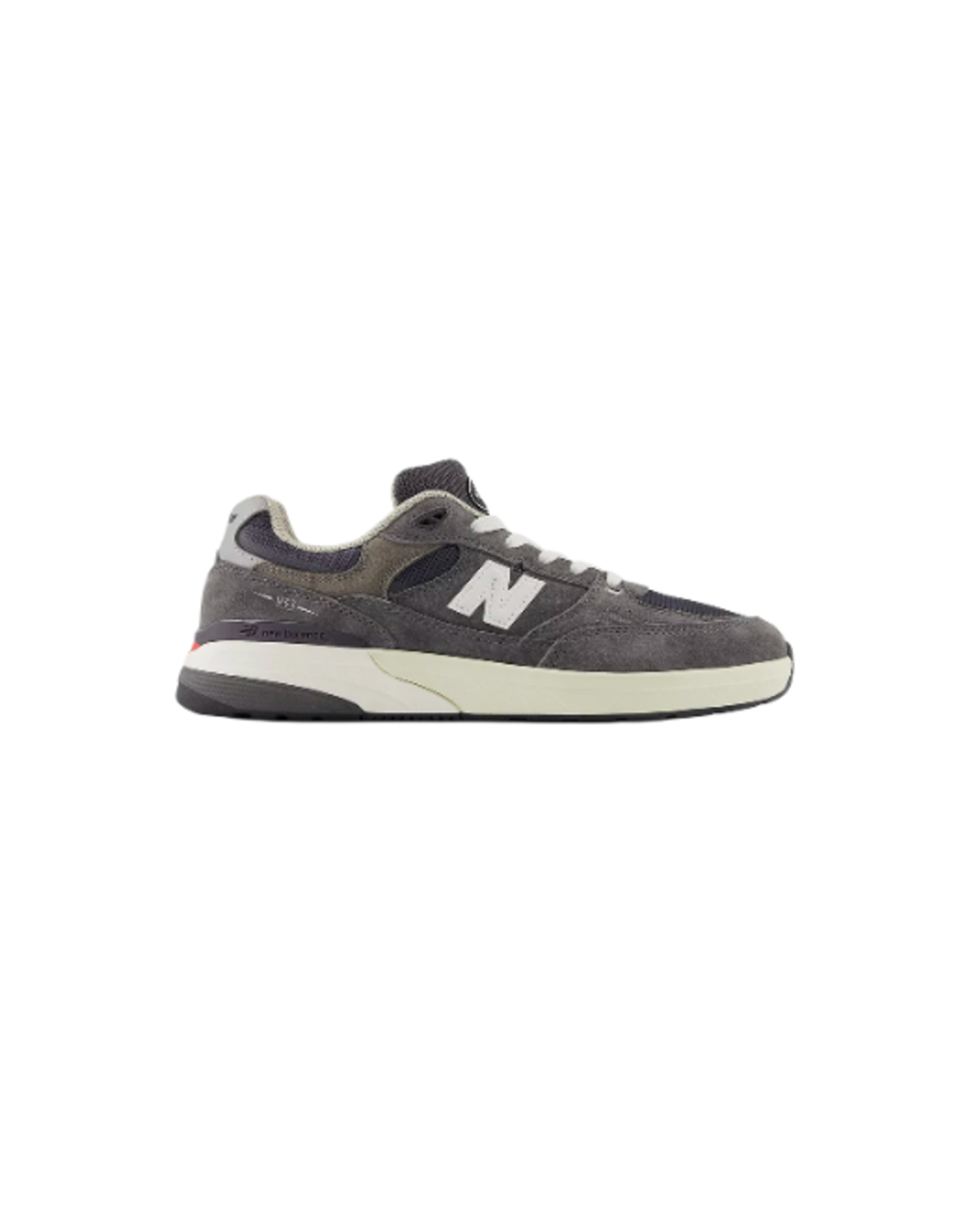 New Balance Men's Numeric Andrew Reynolds 933 Shoes Dark Grey with White
