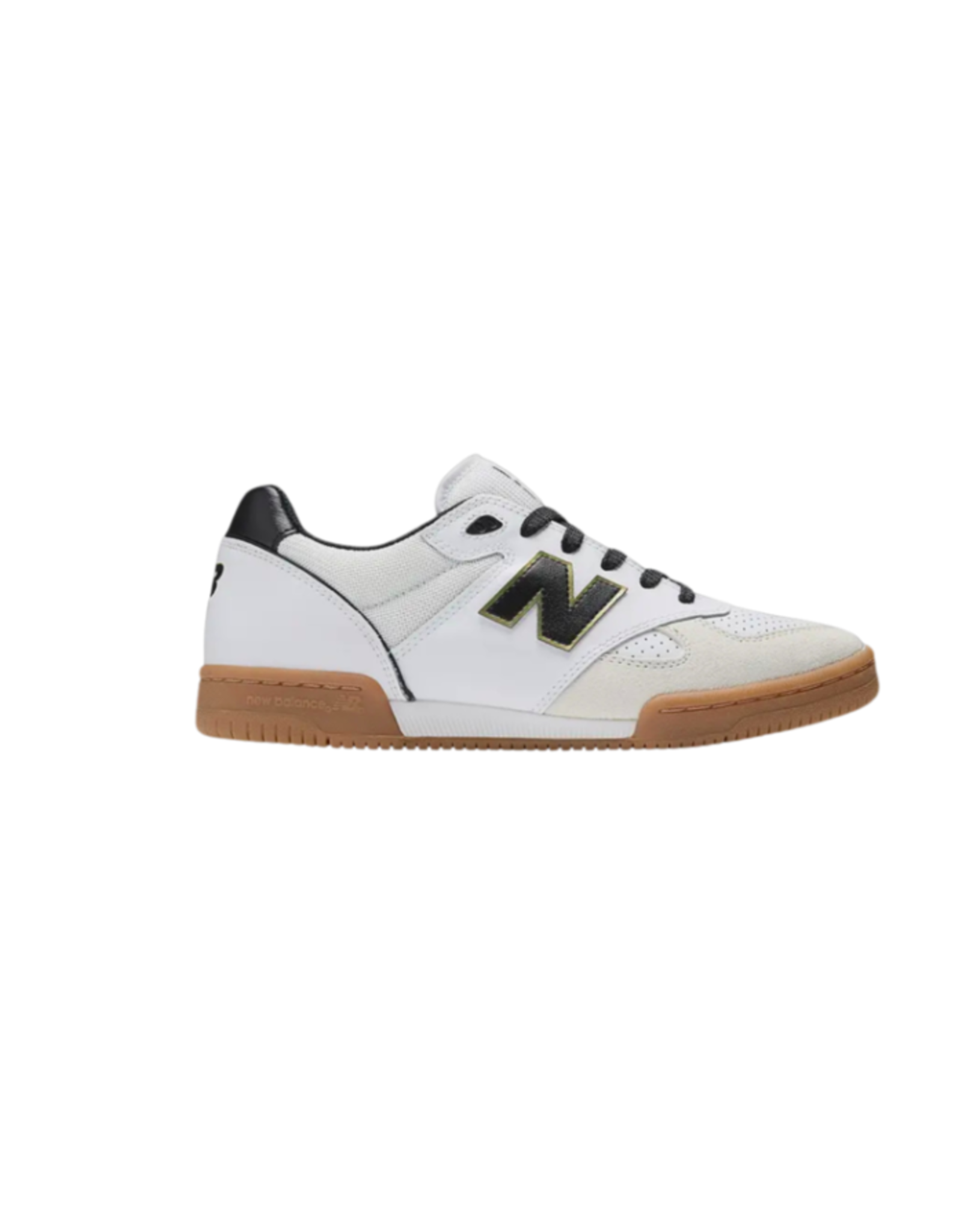 New Balance Men's Numeric Knox 600 Shoes White with Black