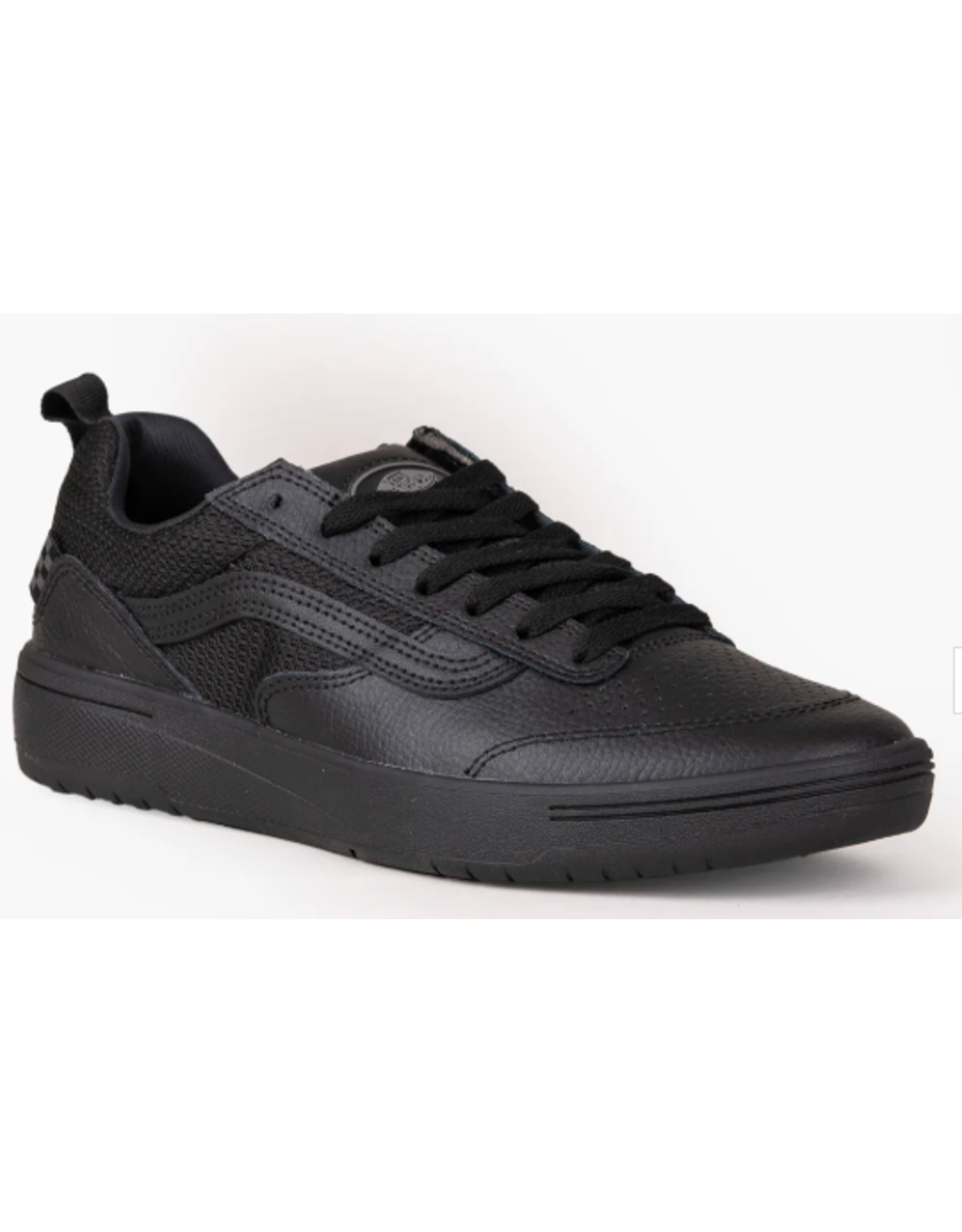 Vans Men's Skate Zahba Shoes Black Leather