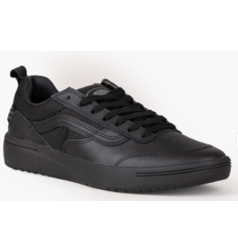 Vans Men's Skate Zahba Shoes Black Leather