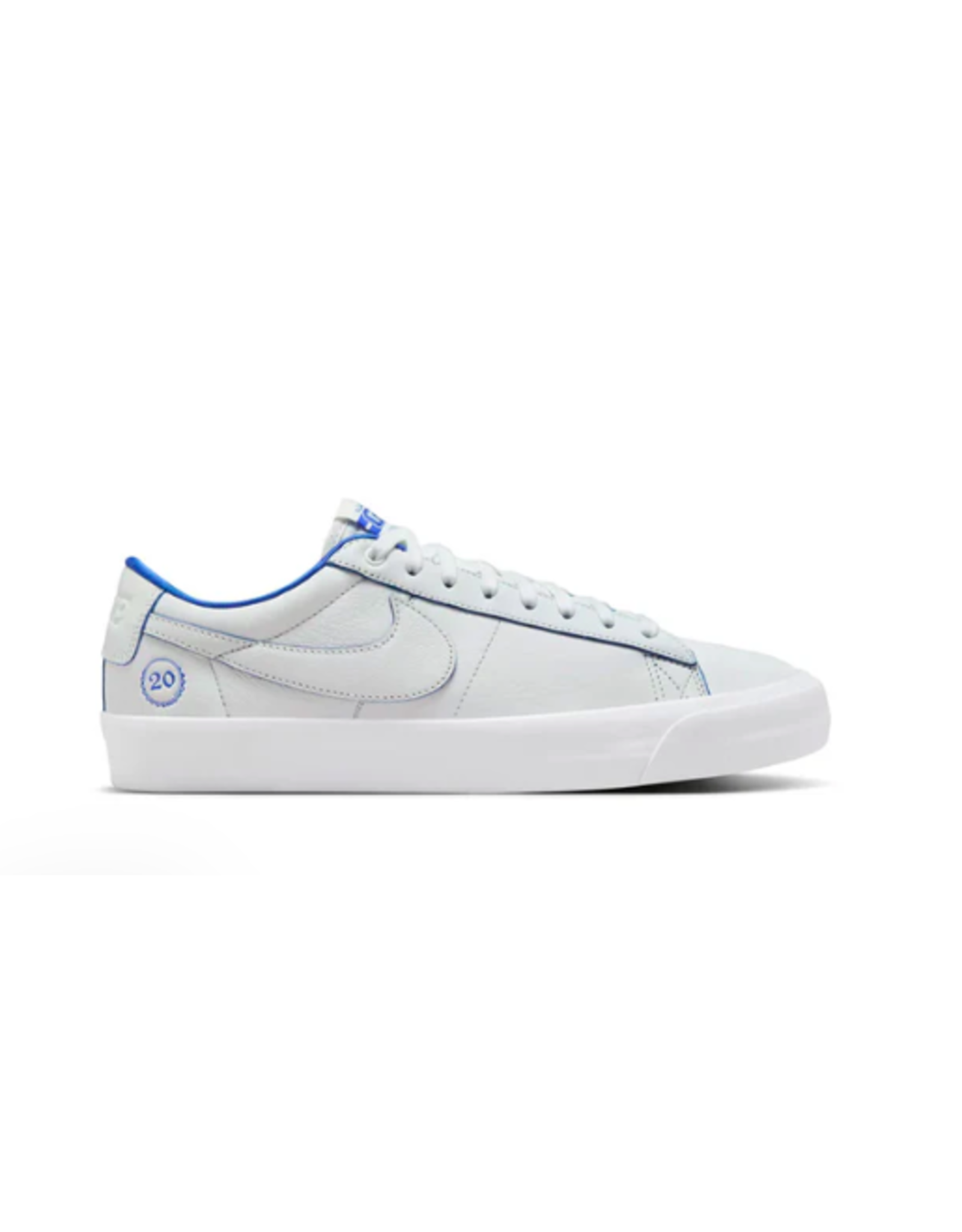 NIKE Nike Men's SB Blazer Low Pro GT PRM Shoes Summit White/Game Royal