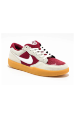 NIKE Nike Men's SB Force 58 Shoes Summit White/Team Red