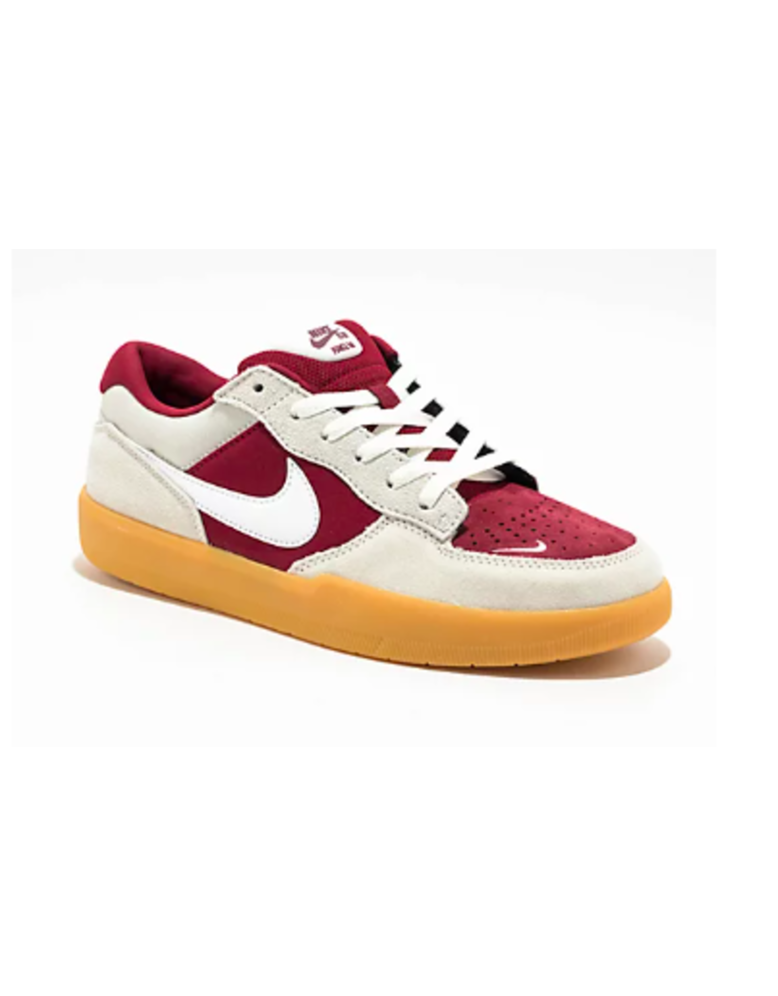 NIKE Nike Men's SB Force 58 Shoes Summit White/Team Red