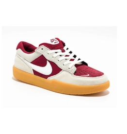 NIKE Nike Men's SB Force 58 Shoes Summit White/Team Red