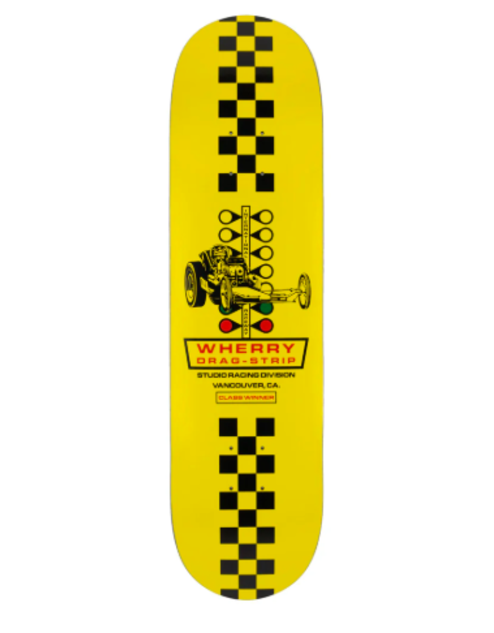 Studio Wherry Drag Strip Deck 8.375