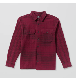 Volcom Men's Augustone Long Sleeve Merlot