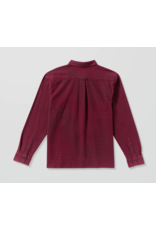 Volcom Men's Augustone Long Sleeve Merlot