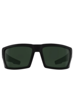 Spy Rebar ANSI RX Matte Black Sunglasses with Happy Gray Green Lens