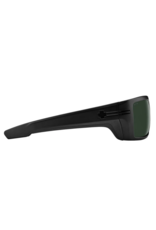 Spy Rebar ANSI RX Matte Black Sunglasses with Happy Gray Green Lens