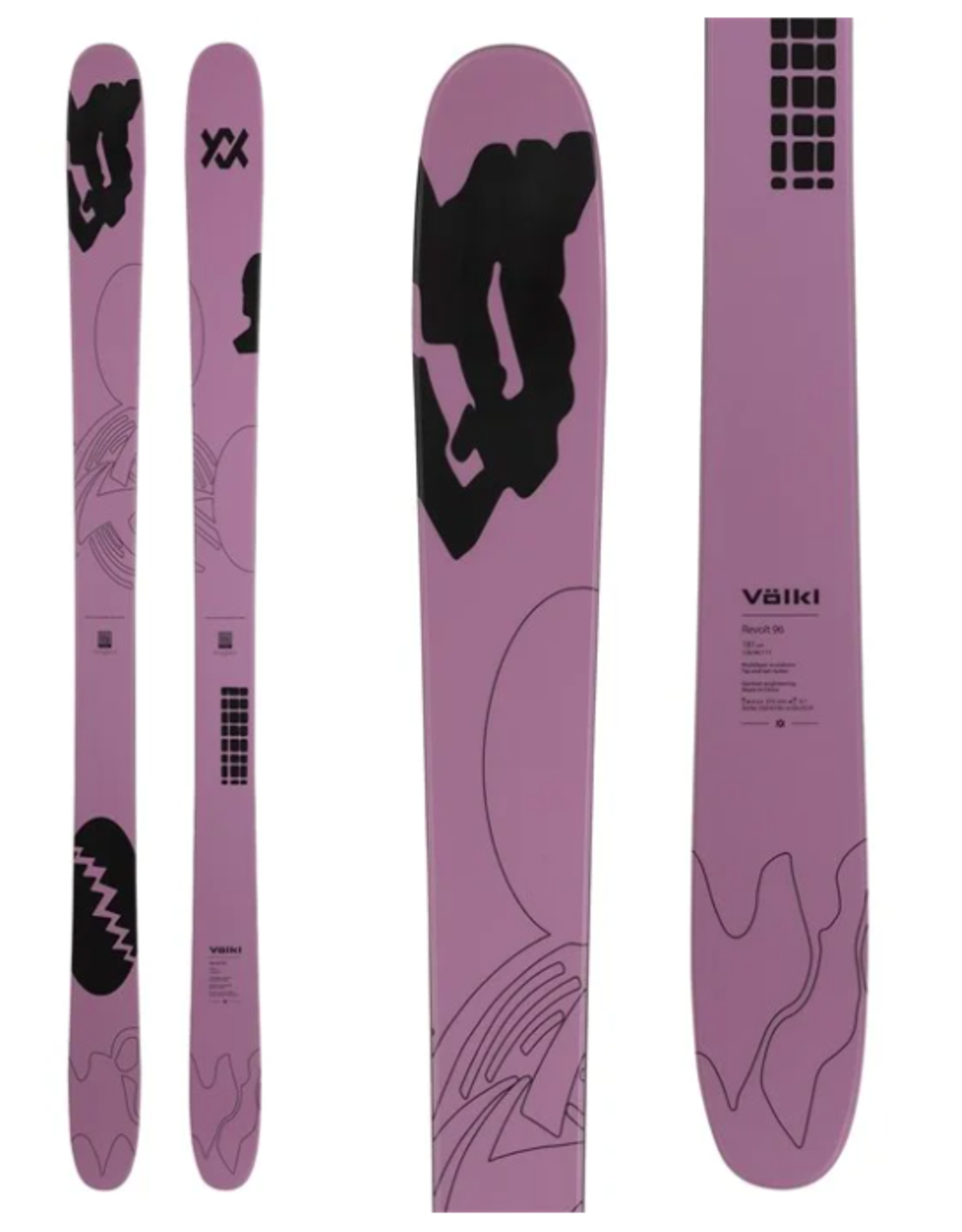 Volkl Men's Revolt 96 Skis 2026