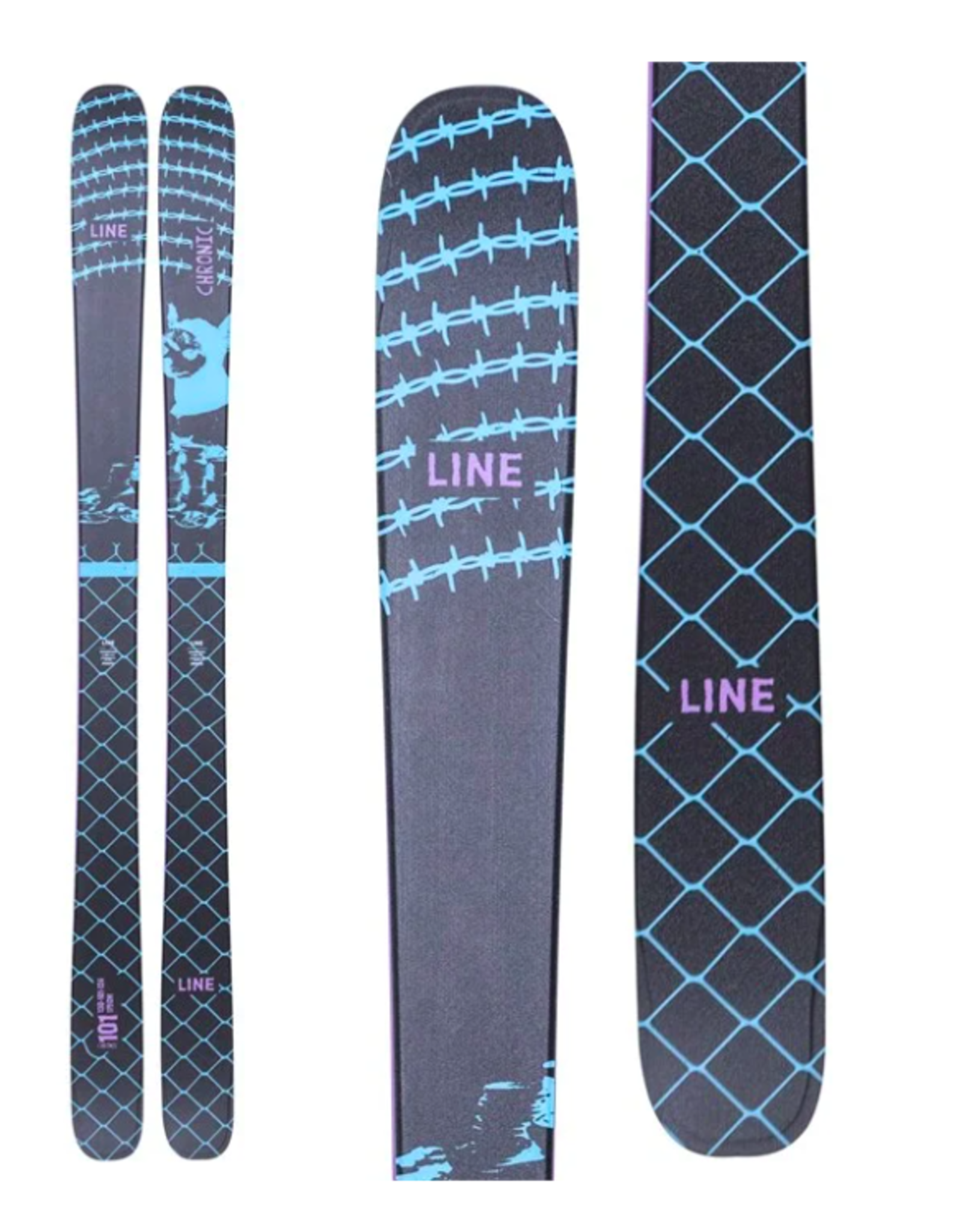 Line Men's Chronic 101 Skis 2026