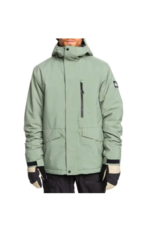 Quiksilver Men's Mission Solid Jacket Sea Spray Quiksilver Men's Mission Solid Jacket Sea Spray