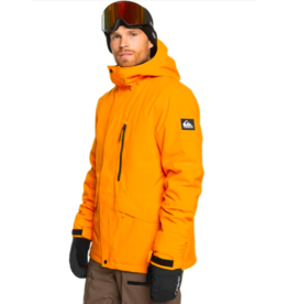 Quiksilver Men's Mission Solid Jacket Orange Pepper