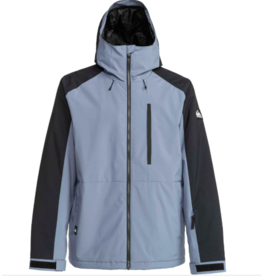 Quiksilver Men's Mission Block Jacket Flint Stone