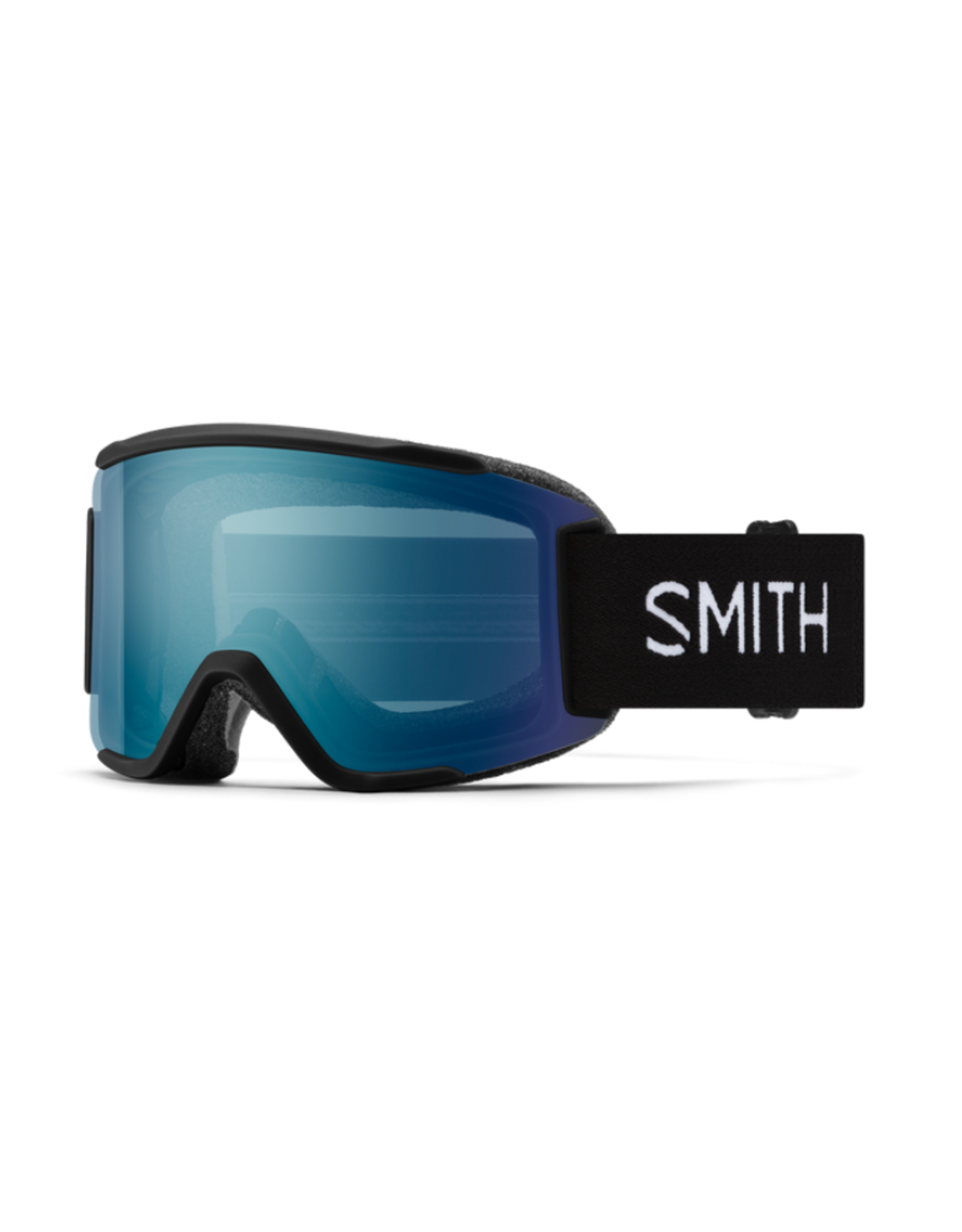 SMITH Smith Squad S Black Goggles with ChromaPop Everyday Blue Mirror+Yellow Lens 2026