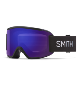 SMITH Smith Squad S Black Goggles with ChromaPop Everyday Violet Mirror+Clear Lens 2026