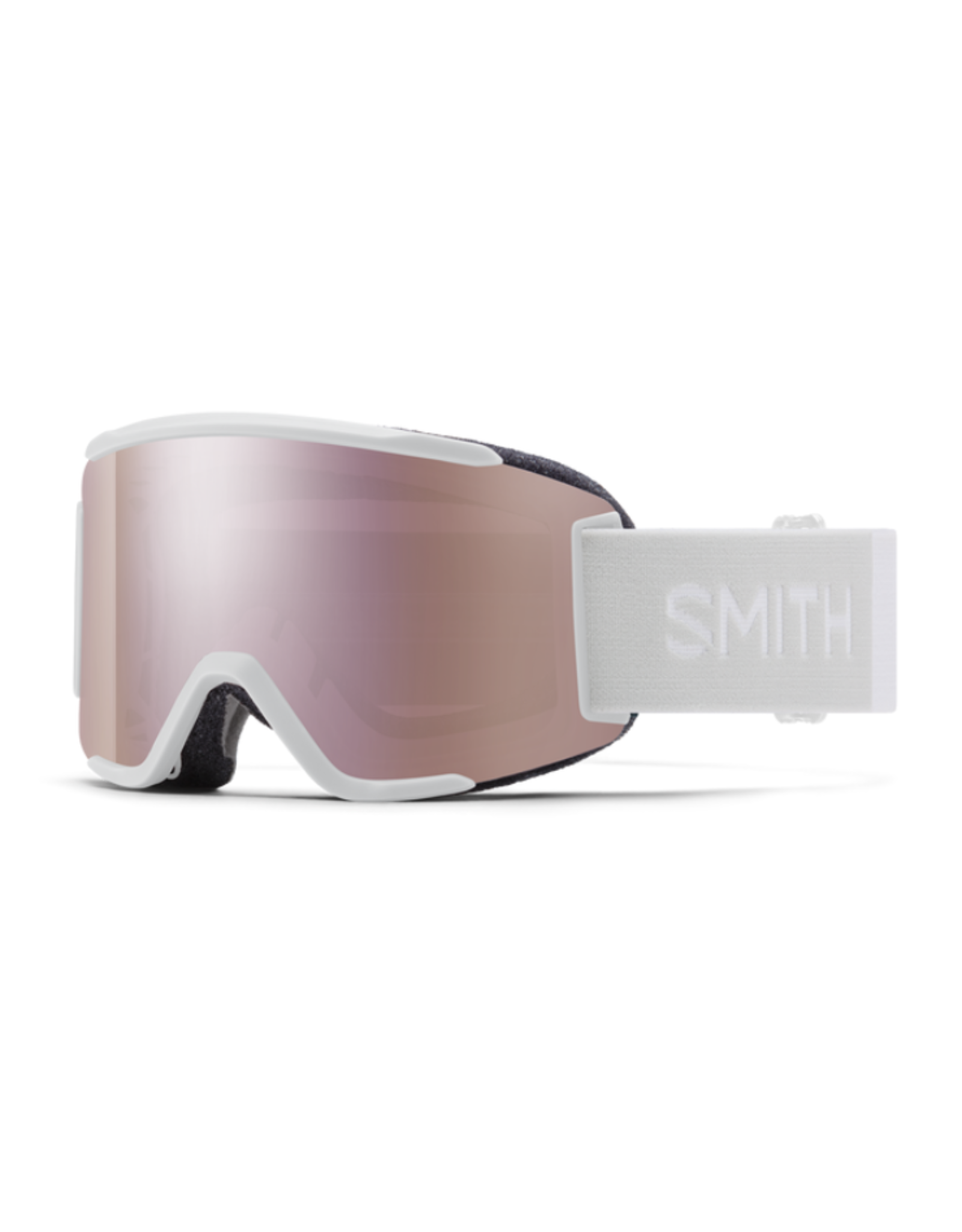 SMITH Smith Squad S White Vapor Goggles with ChromaPop Everyday Rose Gold Mirror+Clear Lens 2026