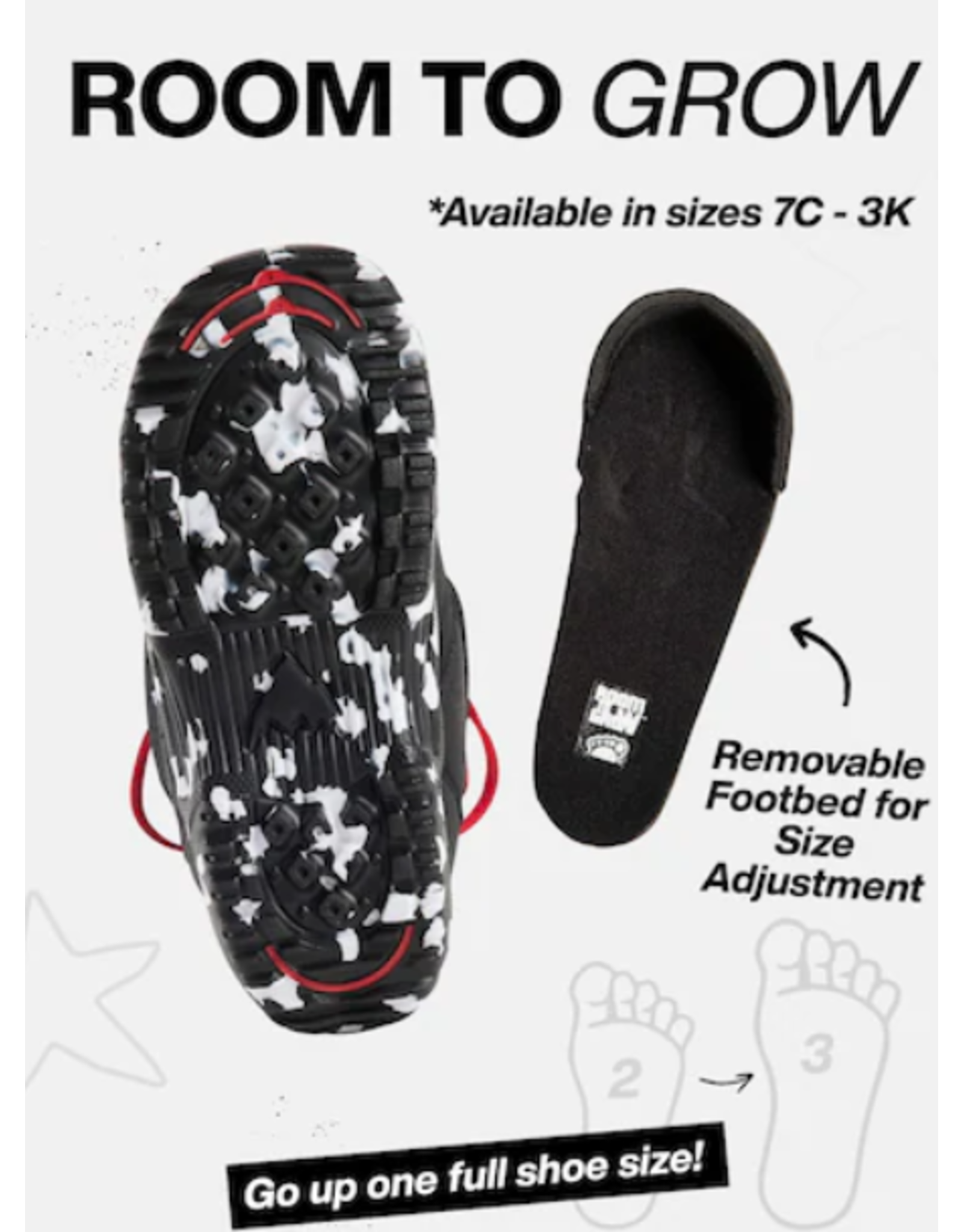 BURTON Burton Kid's Mini Grom Boots Black 2026