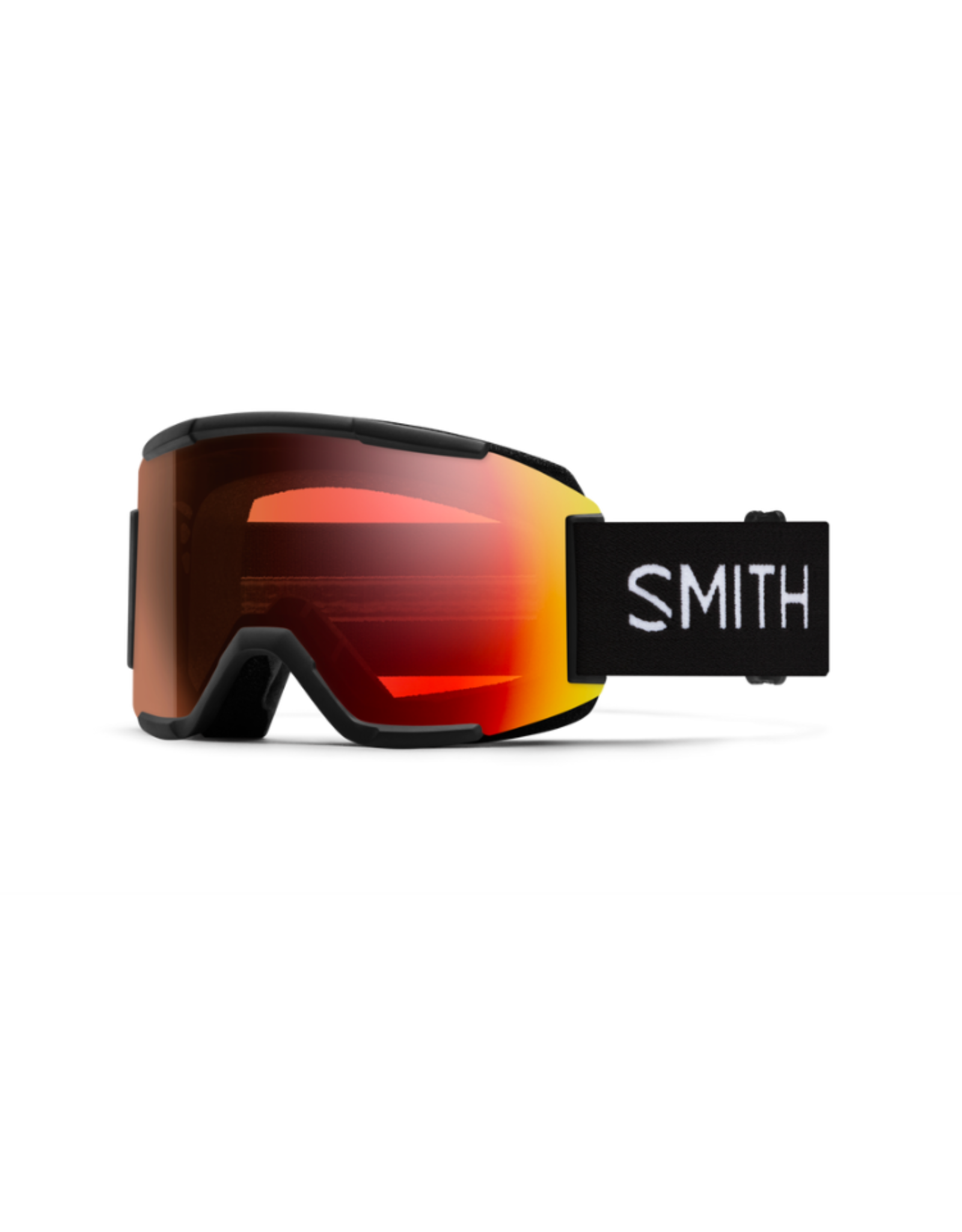 SMITH Smith Squad Black Goggles with ChromaPop Everyday Red Mirror+Yellow Lens 2026