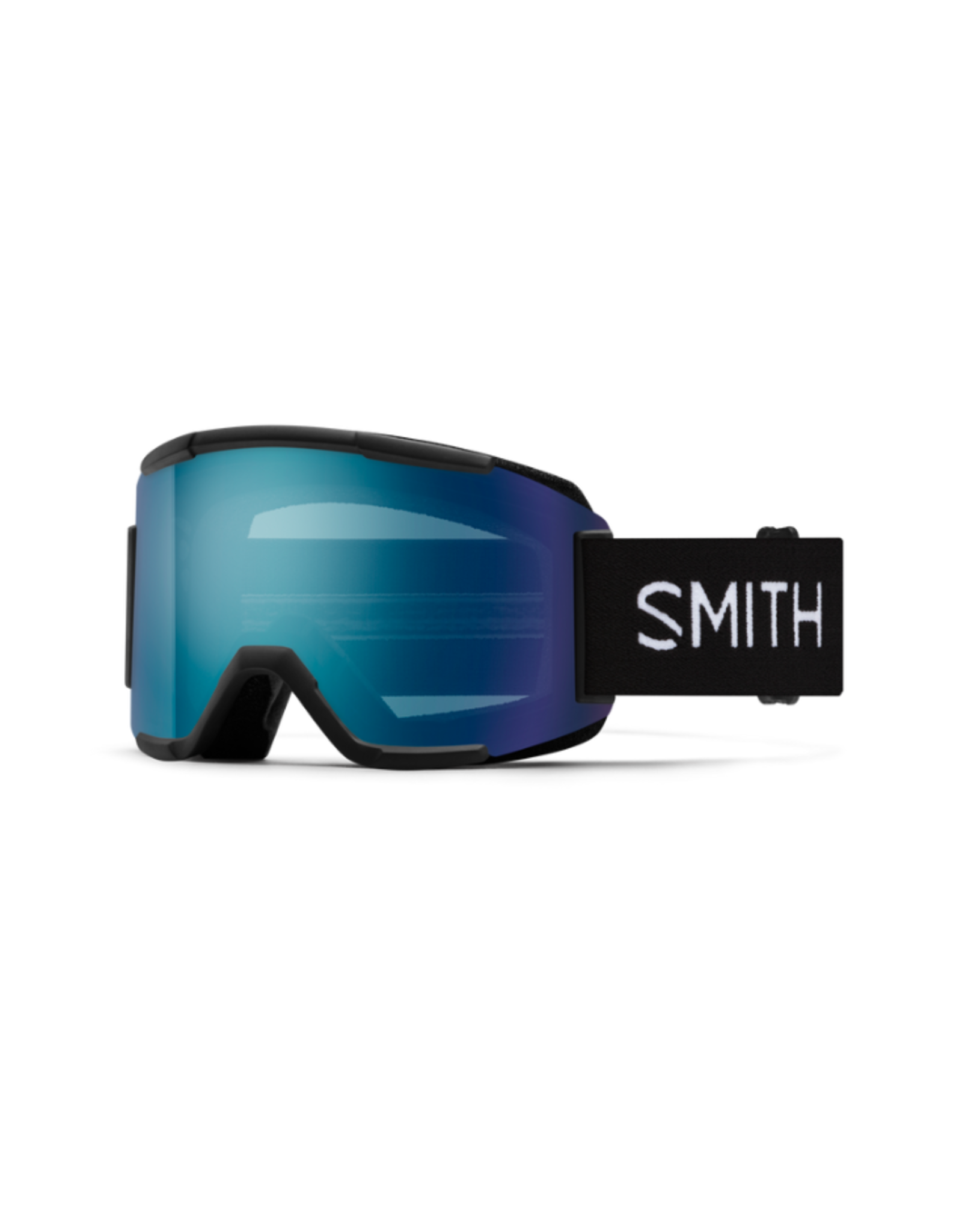 SMITH Smith Squad Black Goggles with ChromaPop Everyday Blue Mirror+Yellow Lens 2026