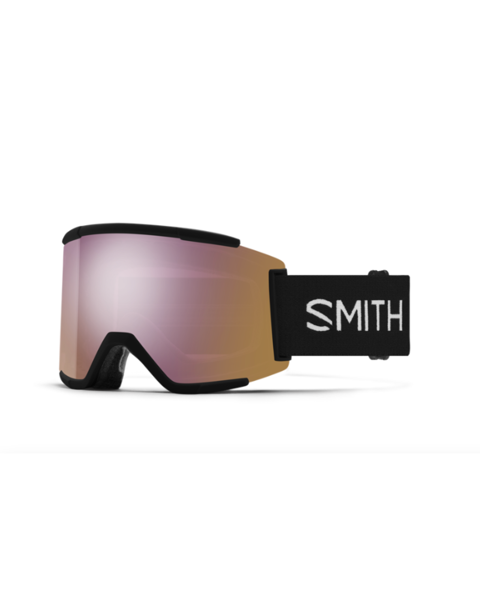 SMITH Smith Squad XL Black Goggles with ChromaPop Everyday Rose Gold Mirror+ChromaPop Storm Blue Sensor Mirror Lens 2026