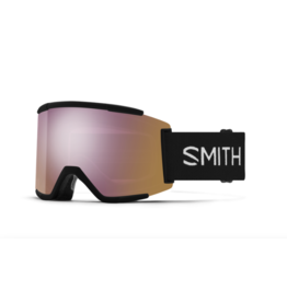 SMITH Smith Squad XL Black Goggles with ChromaPop Everyday Rose Gold Mirror+ChromaPop Storm Blue Sensor Mirror Lens 2026