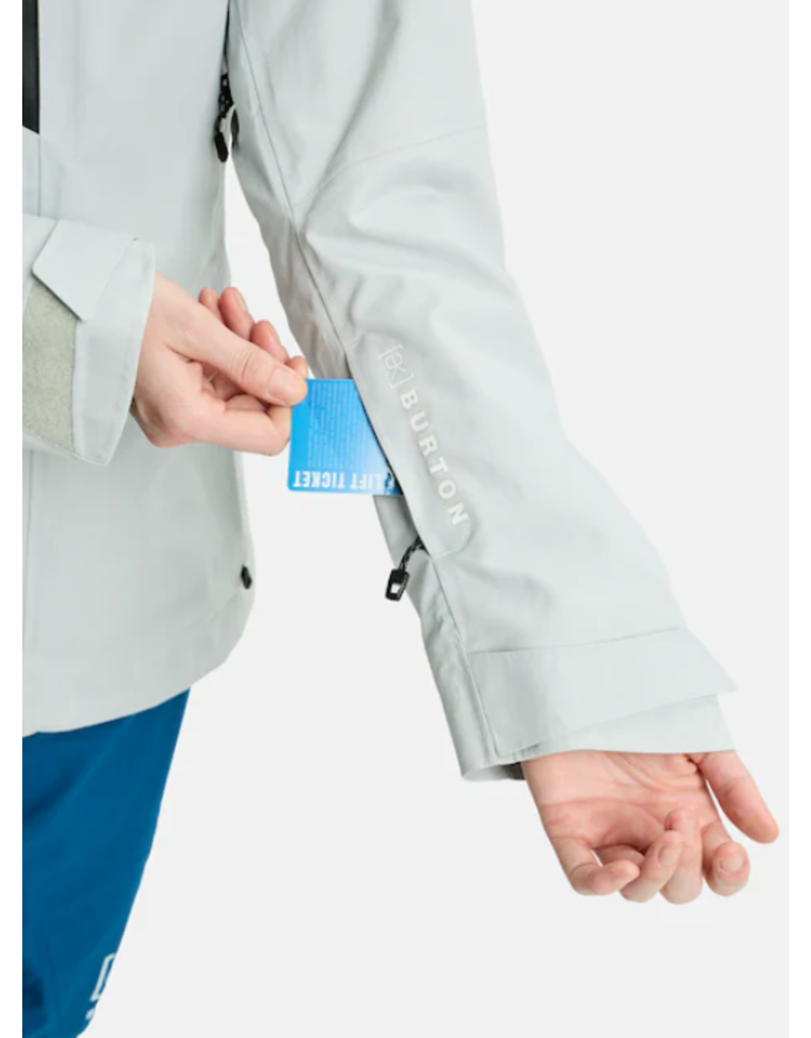 BURTON Burton Women's AK Gore-Tex Upshift Jacket Gray Cloud 2026