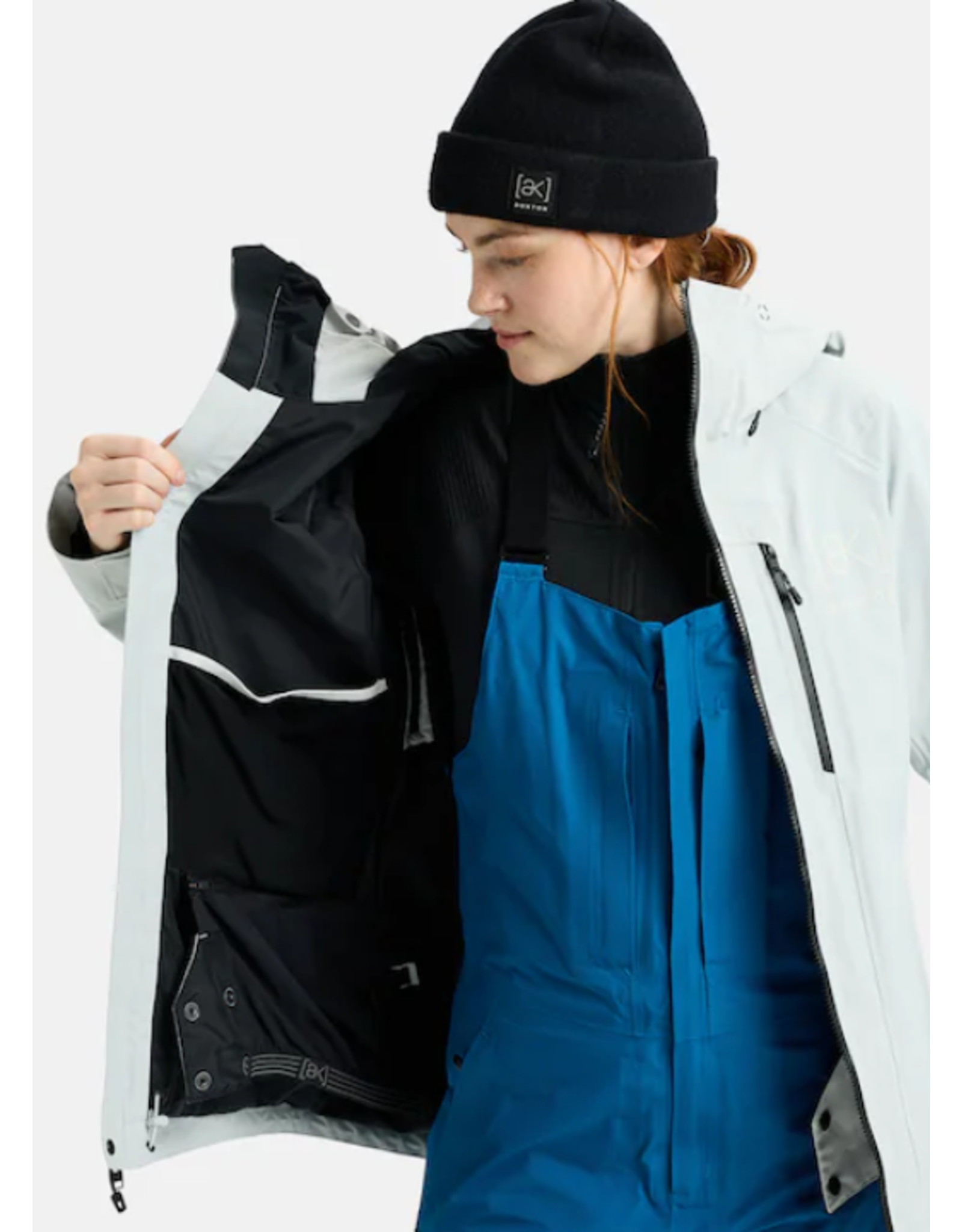 BURTON Burton Women's AK Gore-Tex Upshift Jacket Gray Cloud 2026