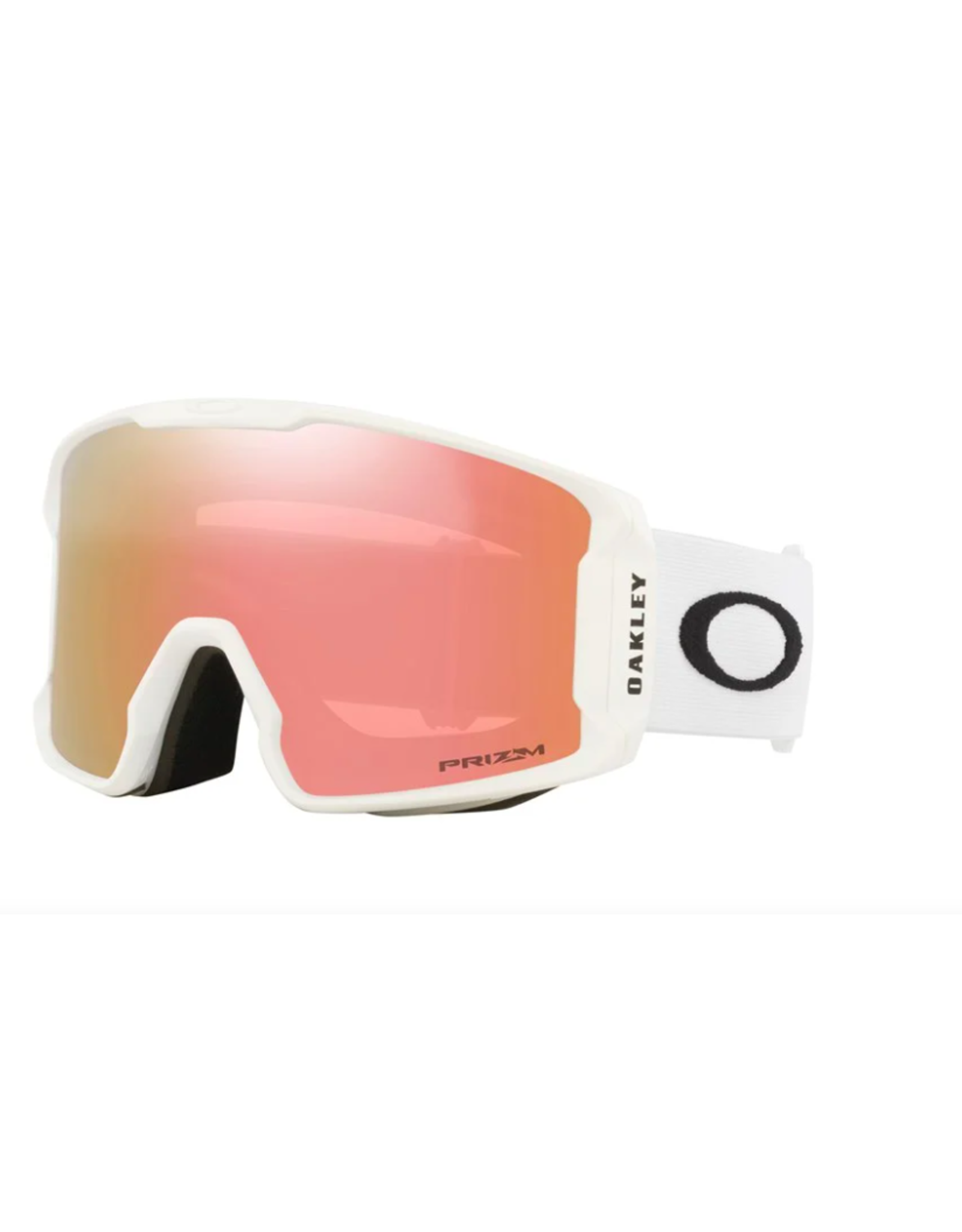 Oakley Line Miner L Matte White Goggles with Prizm Rose Gold Lens 2026