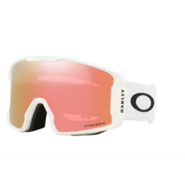 Oakley Line Miner L Matte White Goggles with Prizm Rose Gold Lens 2026