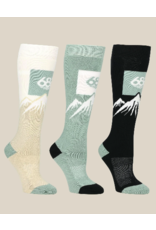 686 Women's Snow Caps Socks 3 Pack Multi 2026