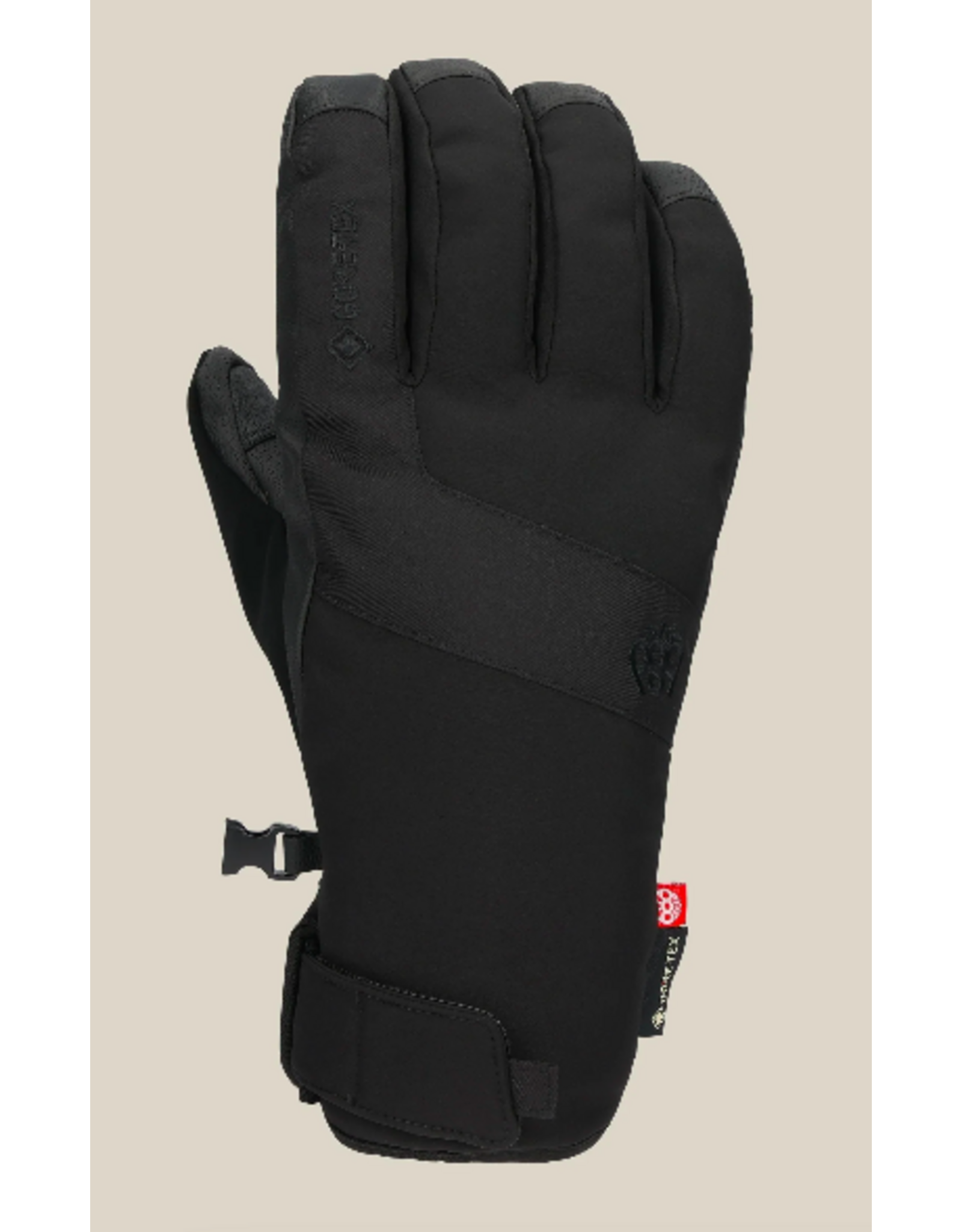 686 Men's Gore-Tex Linear Under Cuff Gloves Black 2026