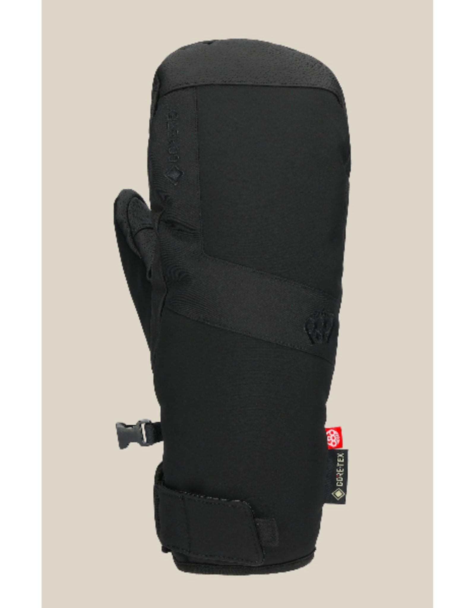 686 Men's Gore-Tex Linear Under Cuff Mitts Black 2026