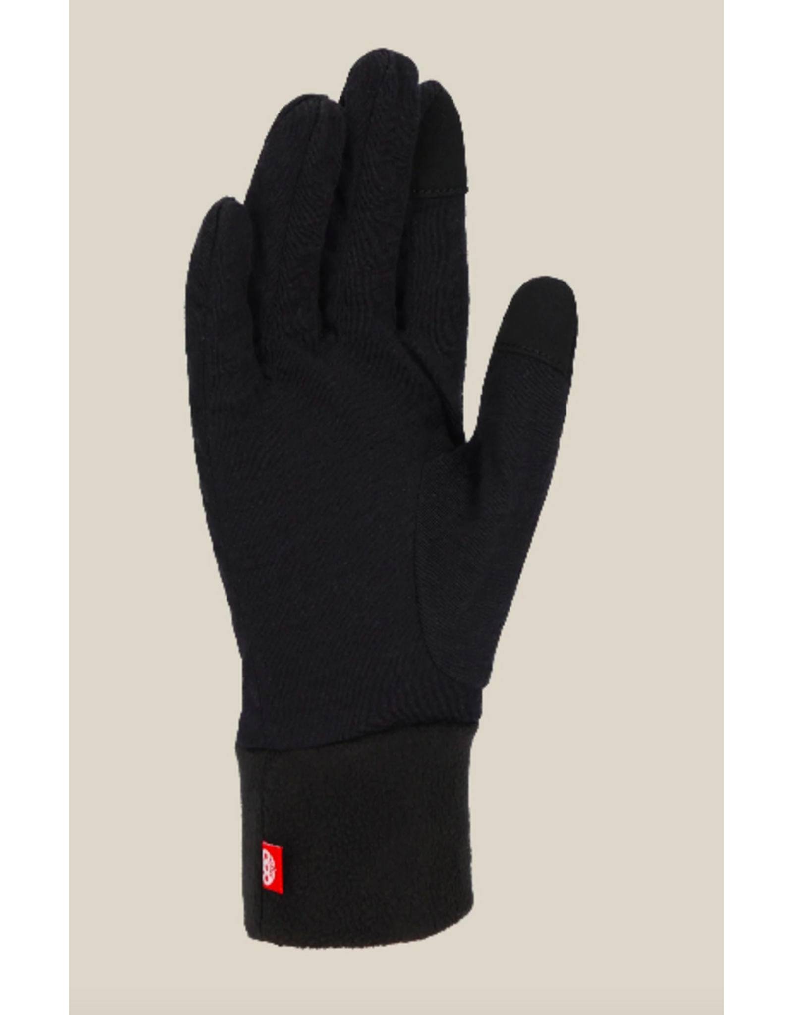 686 Women's Merino Glove Liner Black Heather 2026