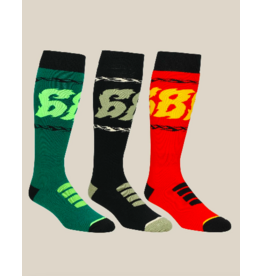 686 Men's Flame Socks 3 Pack 2026